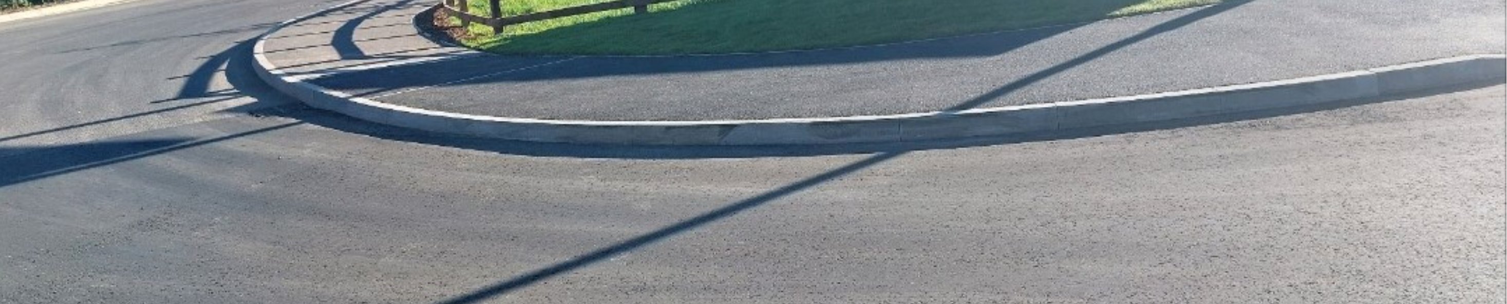 Groundworks and kerbing